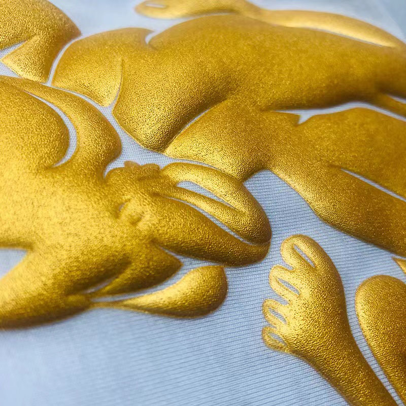 Which pyrography has a three-dimensional effect3